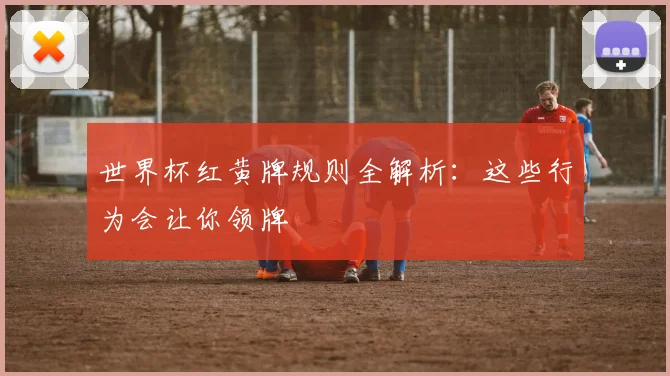世界杯红黄牌规则全解析：这些行为会让你领牌